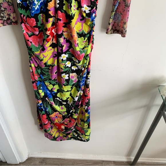 ANTHROPOLOGIE FLORAL MIDI DRESS - Picture 8 of 16